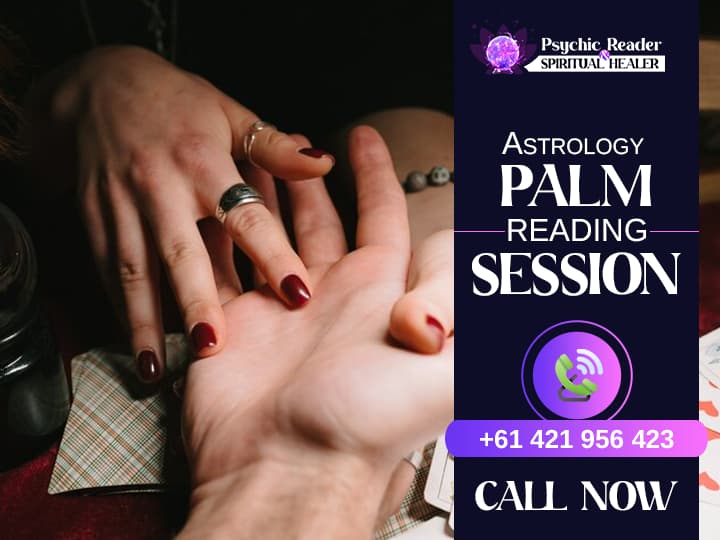 palm reading session