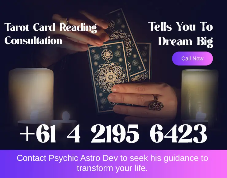 tarot card mobile banner