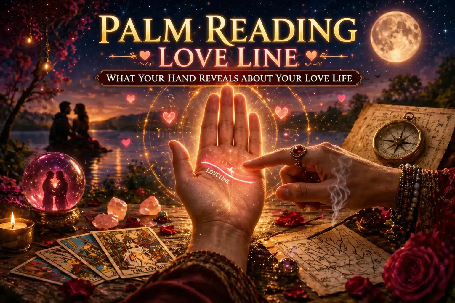 Palm Reading Love Line